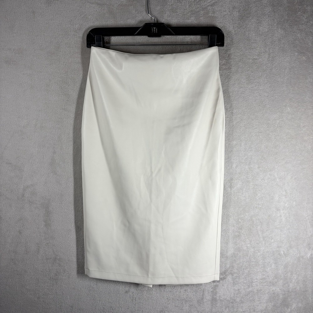 Sincerely Jules Faux Leather Pencil Skirt Size S Bodycon Clubwear Minimalist